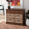 Safavieh Briar Removable 6-drawer Storage Chest In Brown
