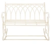 Safavieh Ressi Outdoor Rock Bench In White