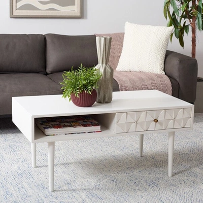 Safavieh Lexington Coffee Table In White