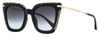 Jimmy Choo Ciara Cat-eye Sunglasses In Blue