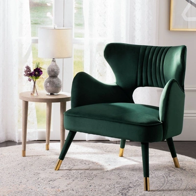 Safavieh Blair Wingback Accent Chair In Green