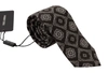 DOLCE & GABBANA Dolce & Gabbana  Square Geometric Print Adjustable Accessory Men's Tie