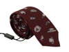 DOLCE & GABBANA Dolce & Gabbana  Hat Pattern 100% Silk Adjustable Accessory Men's Tie