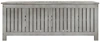 Safavieh Abri Outdoor 47.63in L Cushion Box In Grey