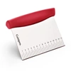 CUISIPRO DOUGH CUTTER & SCRAPER, RED