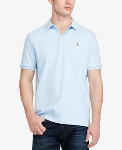 Polo Ralph Lauren Classic Fit Pima Cotton Polo Shirt In Elite Blue