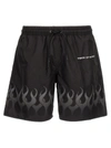 Vision Of Super Man Swim Trunks Black Size Xl Polyester