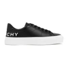 Givenchy Leather Sneakers In Black