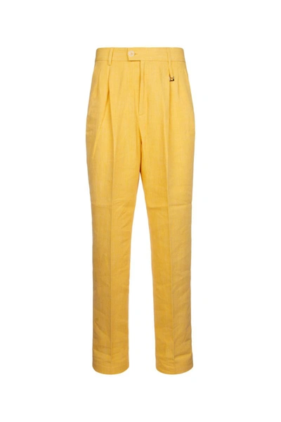 Jacquemus Pants In Yellow
