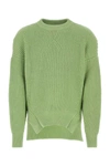 Jil Sander Green Sweater In Green