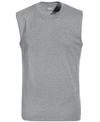 Champion Men's Oversized Jersey Muscle Tank Top In Oxford Gray