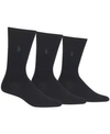Polo Ralph Lauren Assorted 3-pack Supersoft Socks In Black
