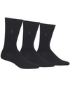 Polo Ralph Lauren Assorted 3-pack Supersoft Socks In Black