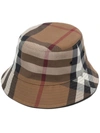 BURBERRY BURBERRY CHECKED COTTON BUCKET HAT