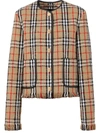BURBERRY BURBERRY CHECL MOTIF JACKET