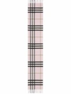 Burberry The Classic Check Cashmere Scarf In Pink