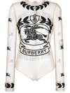 BURBERRY BURBERRY LOGO BODYSUIT