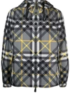 BURBERRY BURBERRY STANFORD DOUBLE CHECK COTTON JACKET