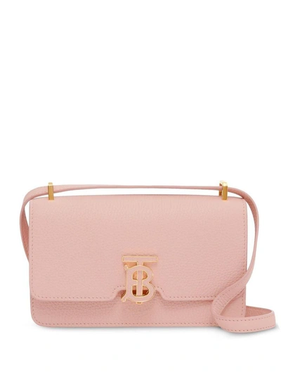 Burberry Pink Mini Tb Shoulder Bag