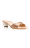PAUL ANDREW ARCO SATIN SANDALS,ARCO - 40MM