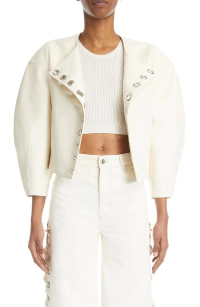 Chloé Long-sleeved Jacket In White