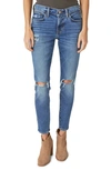 Lucky Brand Womens Mid Rise Medium Wash Skinny Jeans In Spellbound Dest