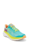 Hoka Clifton Youth Running Shoe In Green