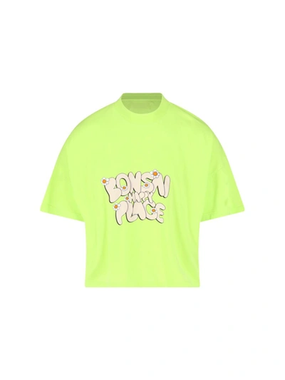 Bonsai Logo-print Cotton T-shirt In Verde