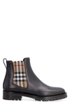 BURBERRY BURBERRY LEATHER CHELSEA BOOTS