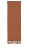 Destin Fringed Scarf In Brown