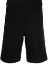 Givenchy Elasticated Waistband Knee-length Shorts In Black