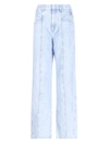 Isabel Marant Jeans  Woman Color Gnawed Blue In Blue