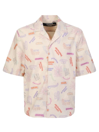 Jacquemus Shirt In Fg Print Multi Tags