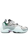 Lanvin Blue Flash X Low Top Sneakers In Blue