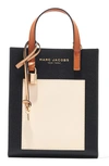 Marc Jacobs Micro Tote In Smoked Almond Multi