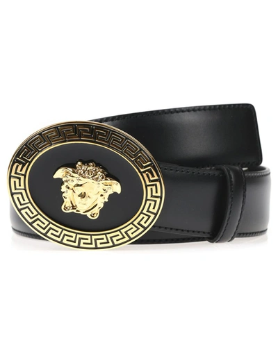 Versace Belt In Black