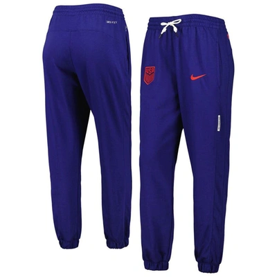 Nike Navy Usmnt Standard Issue Performance Pants In Blue