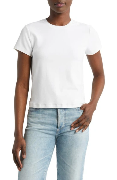 Ag Didion Ballet Neck Tee In Ex-white