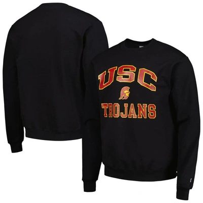 Champion Black Usc Trojans High Motor Pullover Sweatshirt