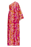 Diarrablu Satu One-shoulder Dress In Pink