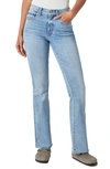 Lucky Brand Stevie Raw Hem High Waist Flare Jeans In Cabana