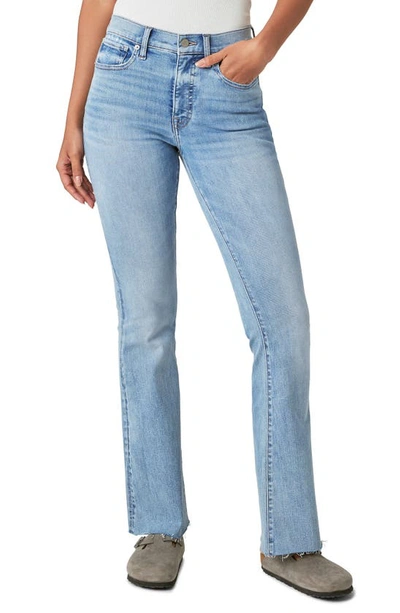Lucky Brand Stevie Raw Hem High Waist Flare Jeans In Cabana