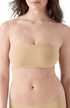 True & Co. Convertible Bandeau Bra In Desert