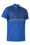 ABACUS BURHNAM COLORBLOCK GOLF POLO