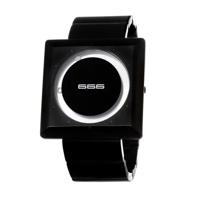 666barcelona Stainless Steel Watch In Black