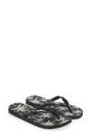 Havaianas Aloha Flip Flop In Black/blac