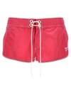 TOM FORD LOGO NYLON SHORTS BERMUDA, SHORT FUCHSIA