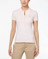 LACOSTE SHORT SLEEVE SLIM FIT STRETCH PIQUE POLO SHIRT