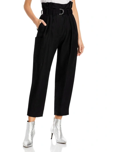 Iro Masit High-waisted Trousers In Black