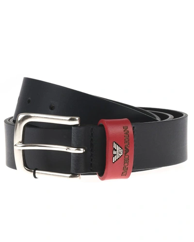 Emporio Armani Belt In Black